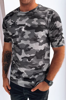 Koszulka męska camouflage antracytowa Dstreet RX5249