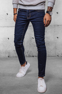 Spodnie męskie jeansowe granatowe Dstreet UX4093