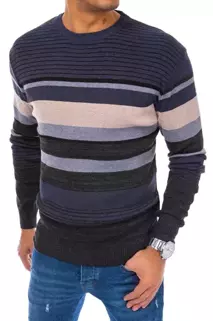 Sweter męski w paski Dstreet WX2078