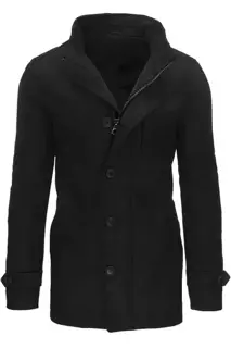 Płaszcz męski czarny Dstreet CX0435