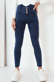 Spodnie damskie jeansowe GINAS niebieskie Dstreet UY1967