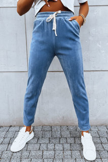 Spodnie dresowe damskie ASTRO niebieskie Dstreet UY1658