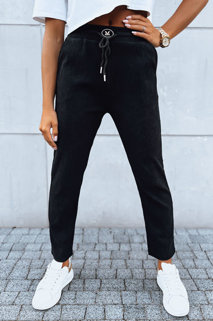 Spodnie dresowe damskie STARLUXE czarne Dstreet UY1645